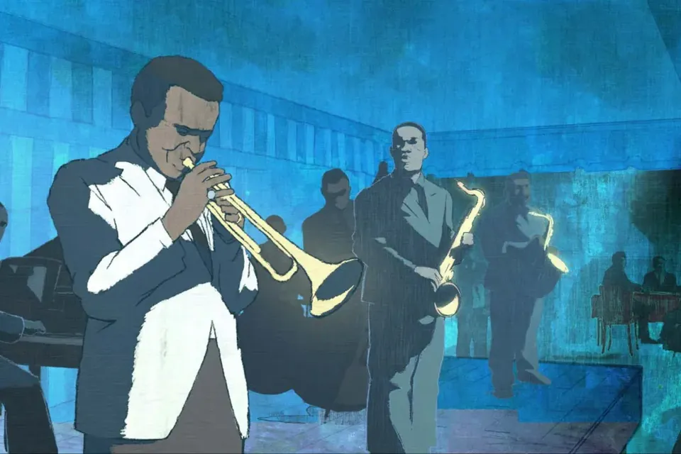 Blue Figures
