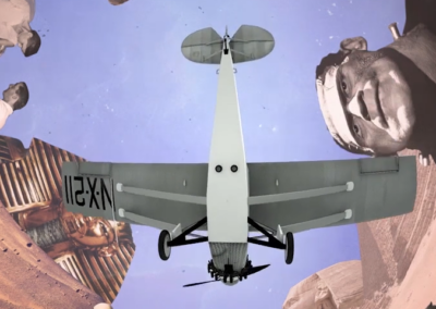 Direction créative d’un spectacle immersif 360° explorant l’histoire scientifique et culturelle de Pluton.